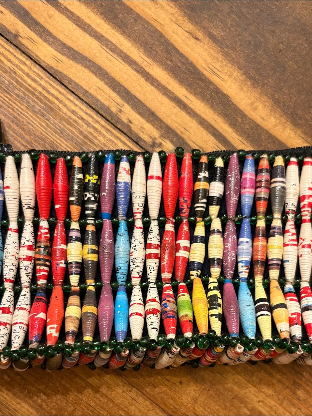 Handmade Multicolor Boho coin purse